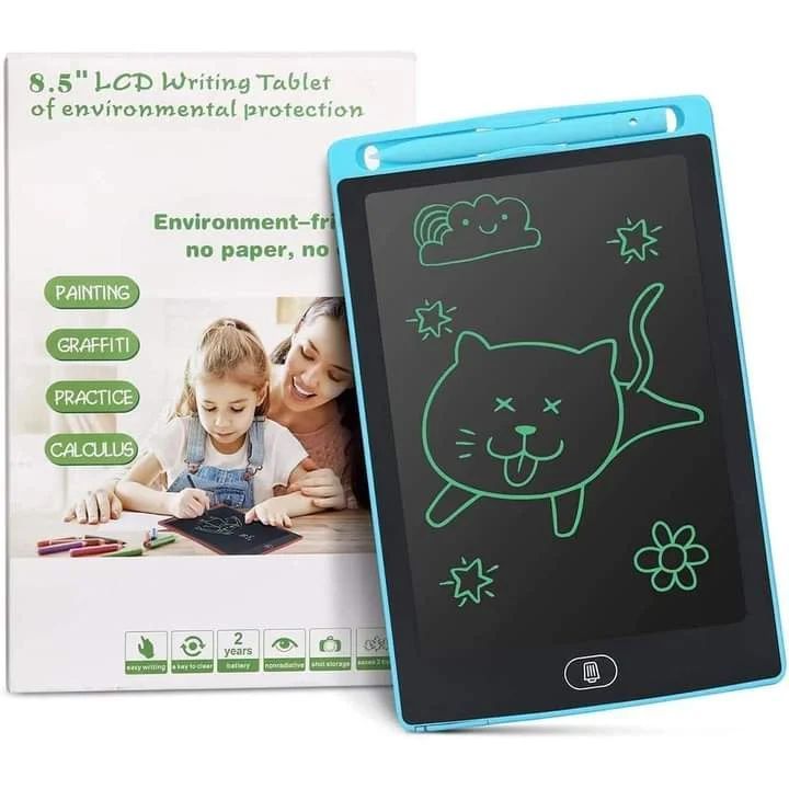 LCD Writing Tablet, Upto 12 inch Multicolor Display LCD Drawing Writing Tablet for Kids & Adults with Pen, Erasable E-Writer Digital Drawing Board Boy and Girl