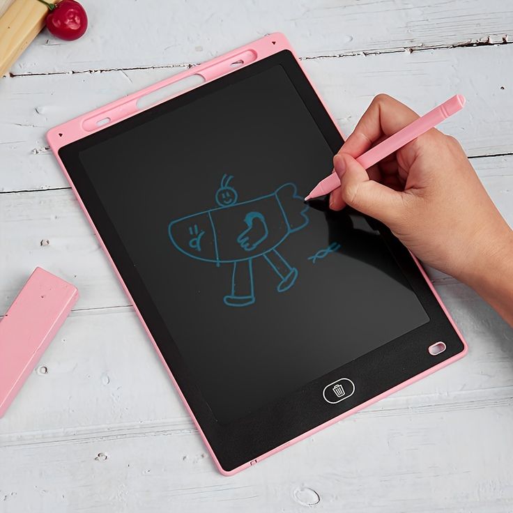 LCD Writing Tablet, Upto 12 inch Multicolor Display LCD Drawing Writing Tablet for Kids & Adults with Pen, Erasable E-Writer Digital Drawing Board Boy and Girl