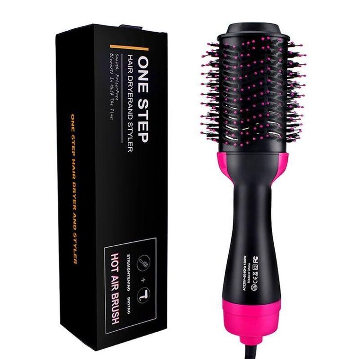 Hair Dryer Brush 3-in-1 Hot Air Brush Hair Styling Machine Brush for Women Fast Drying Styling Straightening Curling Hair Brush