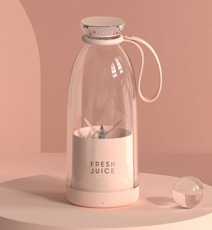 New Portable Electric Bottle Juicer For Shakes And Smoothies - Mini Fast 6 Blade Juicer Blender USB Rechargeable - Wireless Bottle for Traveling