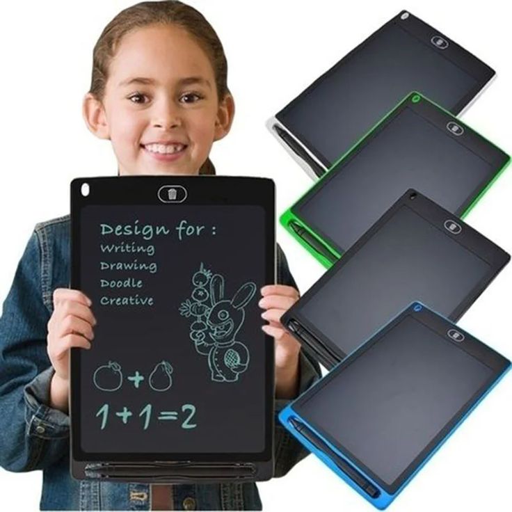 LCD Writing Tablet, Upto 12 inch Multicolor Display LCD Drawing Writing Tablet for Kids & Adults with Pen, Erasable E-Writer Digital Drawing Board Boy and Girl