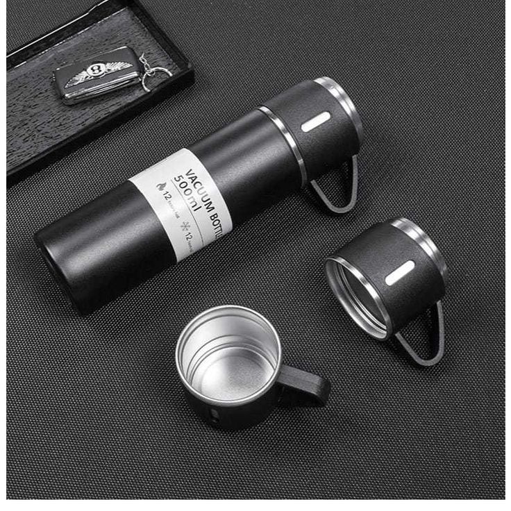 3 cup leyer stainless steel vacuum flask set