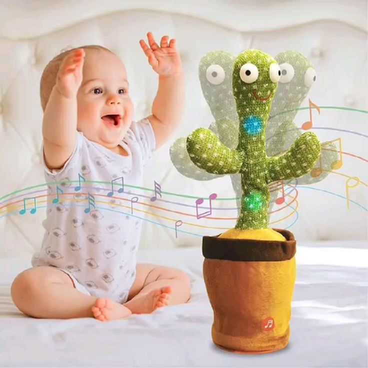 Dancing Cactus Plush Toy