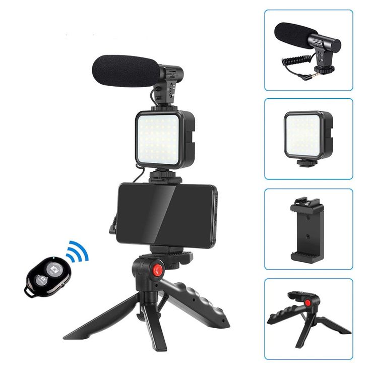 Mobile Vlogging Kit, Video Making kit, with tripod stand