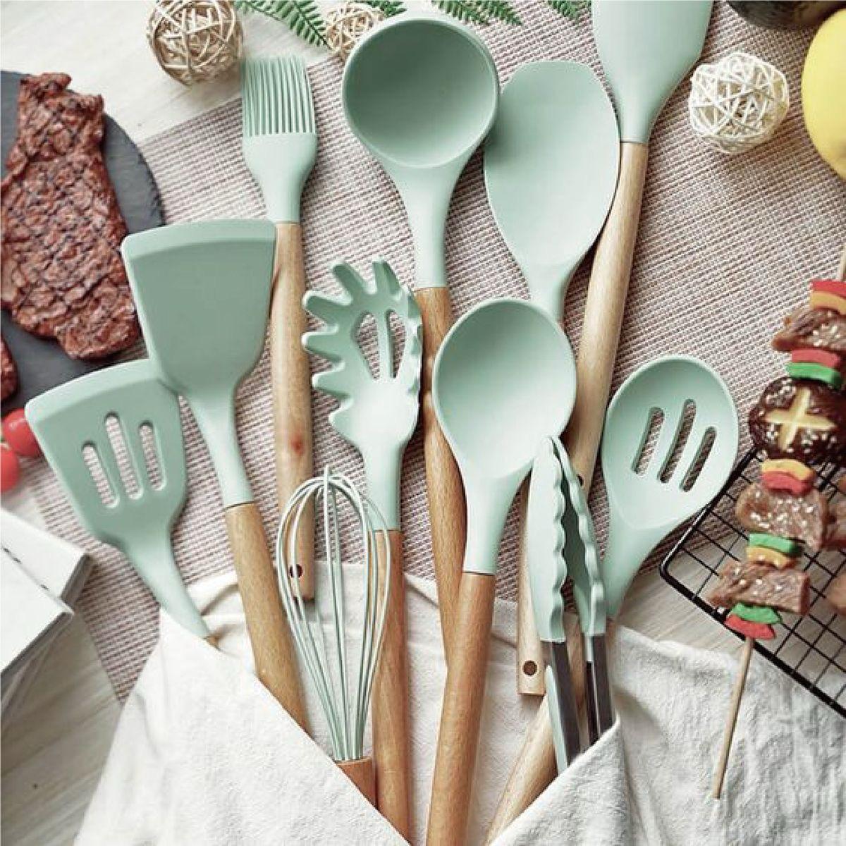 Silicone Cooking Utensil Set