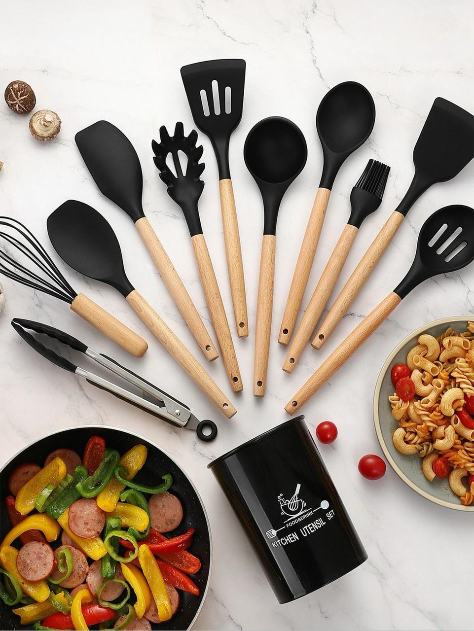 Silicone Cooking Utensil Set