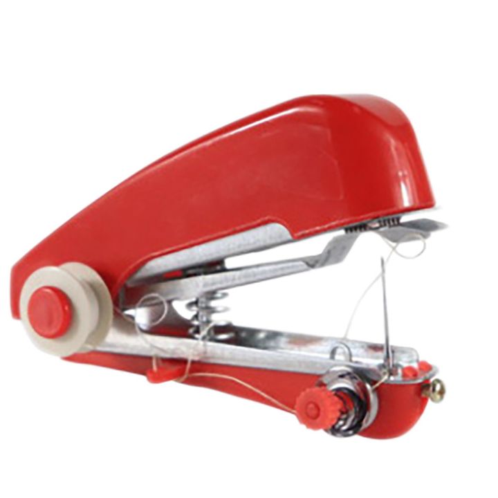 c Affordable Mini Pocket Hand Sewing Machine Manual Sewing Machine for Home Travel Use