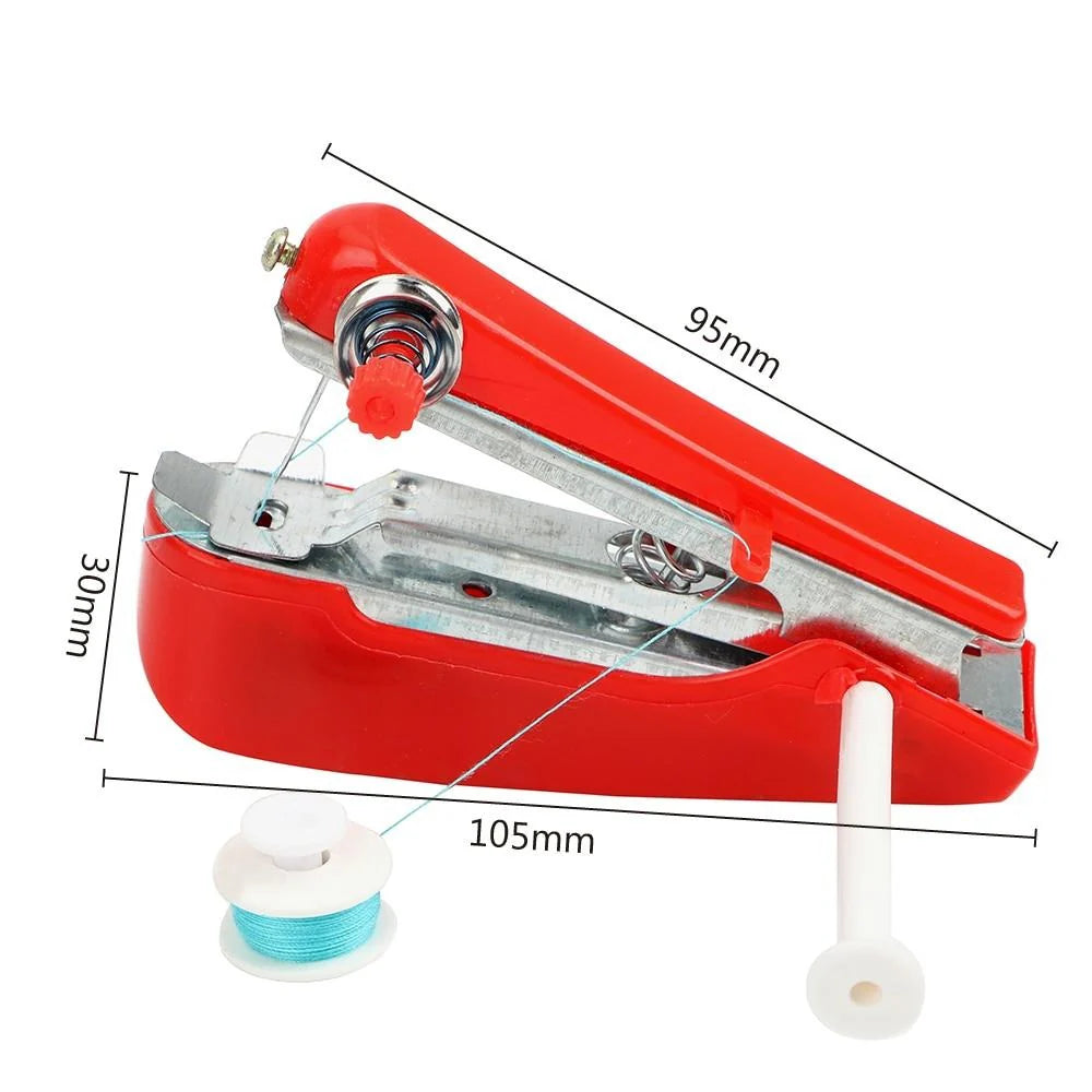 c Affordable Mini Pocket Hand Sewing Machine Manual Sewing Machine for Home Travel Use